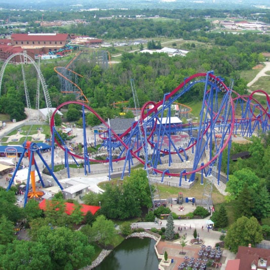 Kings Island near Mason, Ohio