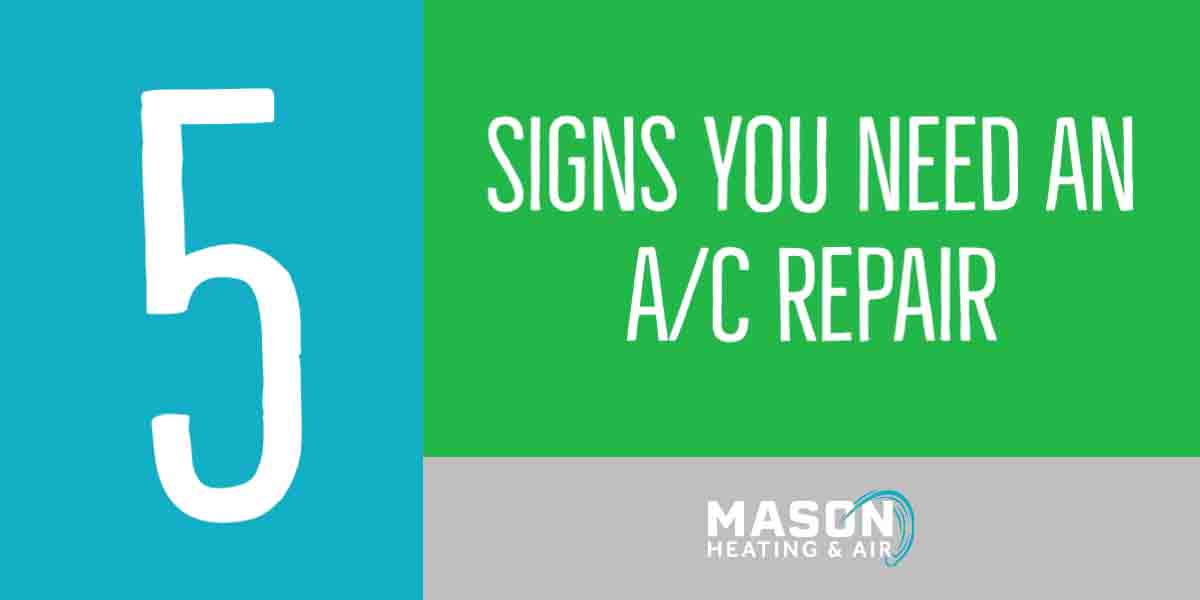 5 Signs You Need an AC Repair